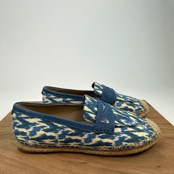Sam Edelman Shoes - New $130 Womens‎ Sam Edelman Kai 2 Blue Espadrille Loafer Shoe Size 10 M